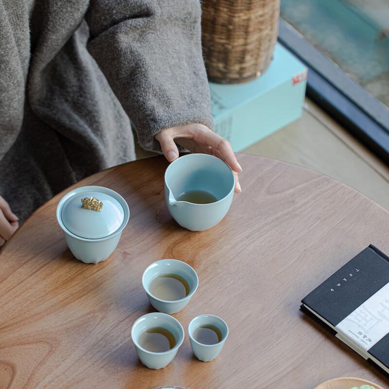 Dragon-themed Ceramic Tea Set