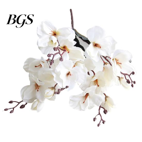 Fake Flower 1 Bundle Artificial Gladiolus Landscaping Table Top Ornaments Faux Bouquet Silk Living Room Simulation Plant for Garden