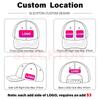 SLECKTON Custom Cap Logo Embroidery Retro Baseball Cap for Men and Women DIY Design Letter Hat Customize Graphic Print Wholesale
