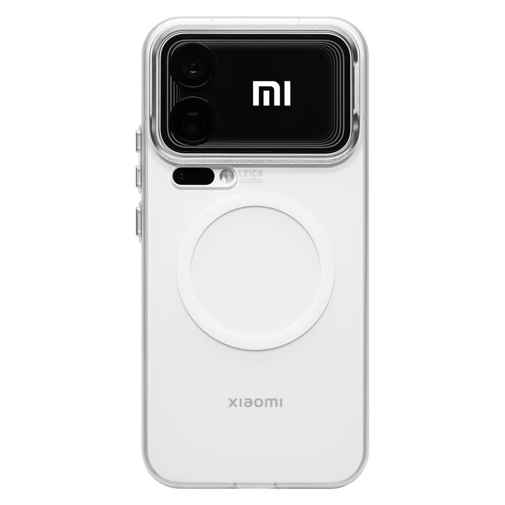 Ultra-dünnes mattes durchscheinendes Hart-PC-Gehäuse für Xiaomi Mi 17 Pro Max Mi17 Schlankes mattiertes magnetisches kabelloses Lade-Legierungs-Objektivabdeckung