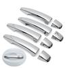 Car Decoration Door Handle Cover For Toyota Sienna XL30 2011- All Model Chrome Silver Cars Accessories Exterior Styling