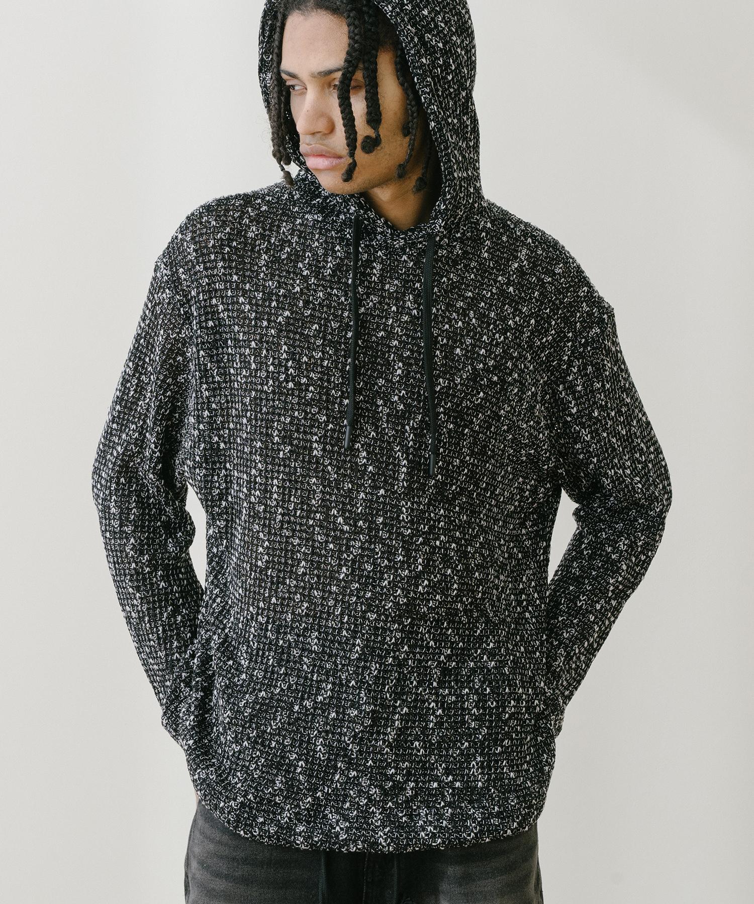 Bastic Grunge Knit Hoodie_Black L