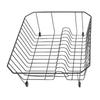 Countertop Dish Rack Dish Drying Rack Iron Dish Drainer Rack with Utensil Holder for Kitchen Counter Sink Spoons and Forks