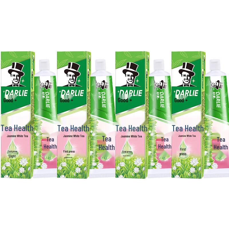 

Darlie Tea Plus Jasmine White Tea Toothpaste Multi-Pack