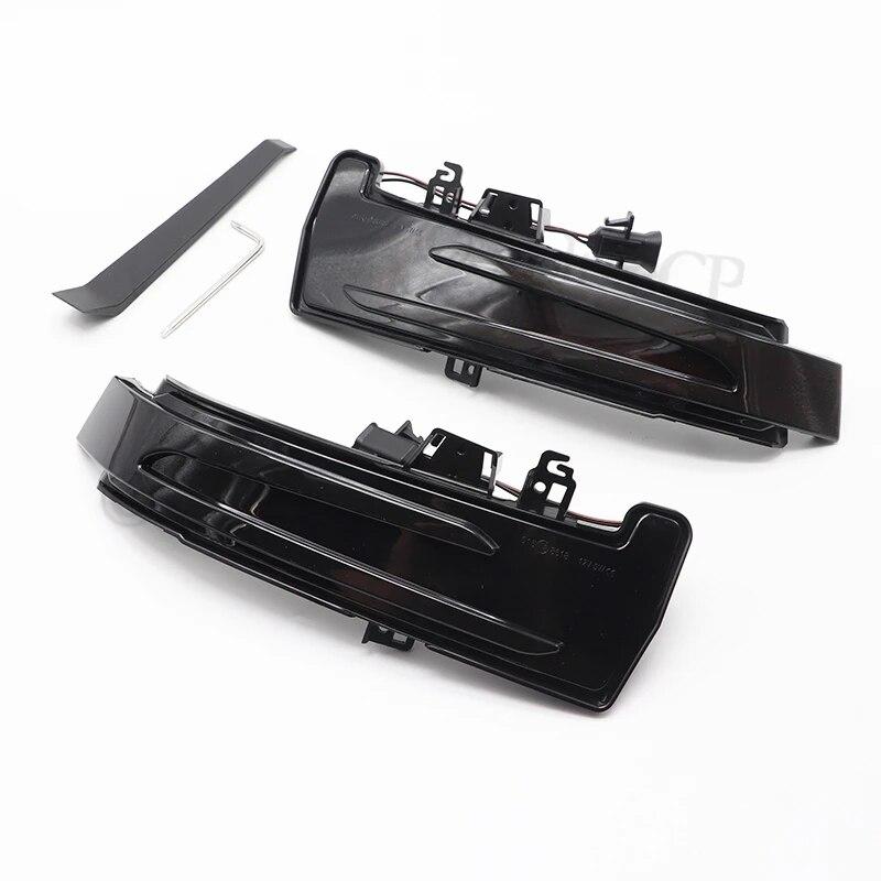 Dynamic Turn Signal LED Rearview Mirror Streamer Light For Mercedes Benz A B C E S CLA GLA GLK Class W176 W246 W212 W204 W221