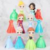 Princess Figure Set: Includes Changeable Outfits & Dolls for Kids' Pretend Play - Perfect Toy Gift for Girls