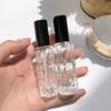 10/15ML Glas Parfüm Sprühflasche Roségold Aluminium Nachfüllbarer Zerstäuber Reiseflasche