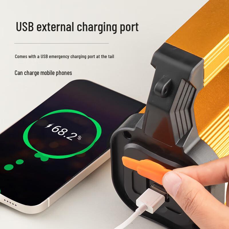 Jingnuo LED Rechargeable Handheld Searchlight