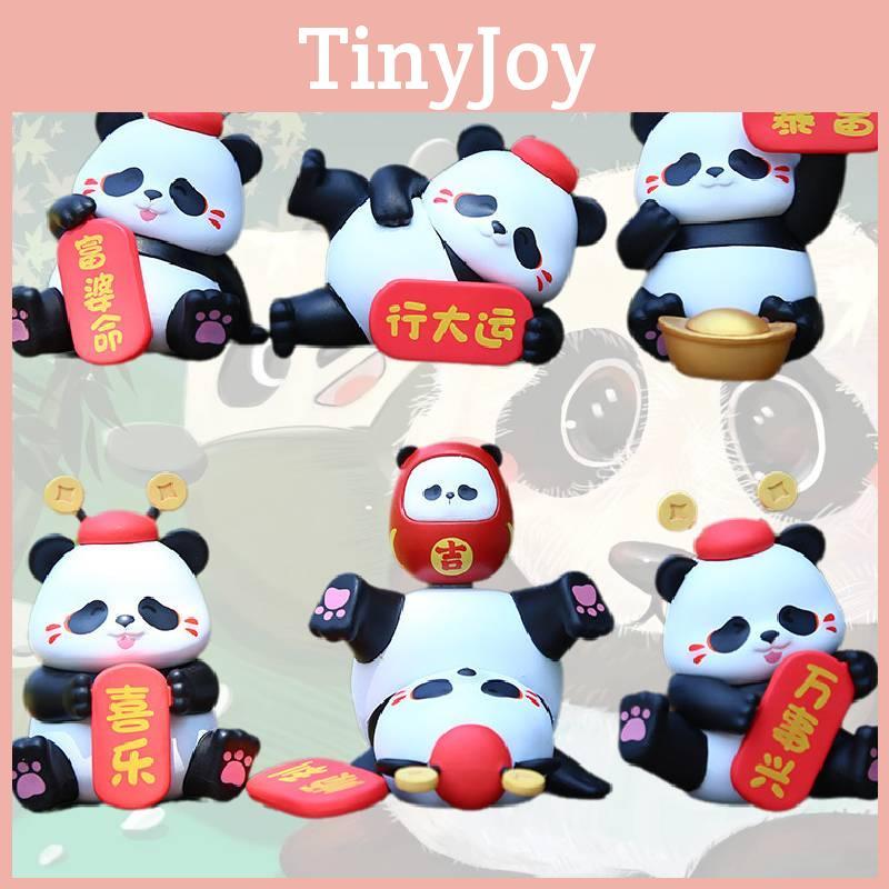 Creative Pvc Panda Figurine From New Trendy Collection Perfect For Room Decoration And Cake Display Gifts