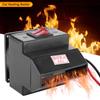 Car Heating Heater Auto Defroster Defogger Demister Black Air Warmer 12V 260W