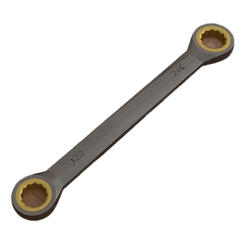 72 Tooth Gear Ratchet Wrench Steel Double Box End Spanner for Car Repair Tool Tightening Wrench Repairs Accessories