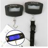 50kg/10g 110lb Portable Scale LCD Digital Luggage Suitcase Scale Handled Travel Baggage Bag Fish Weighting Hook Hanging Scales