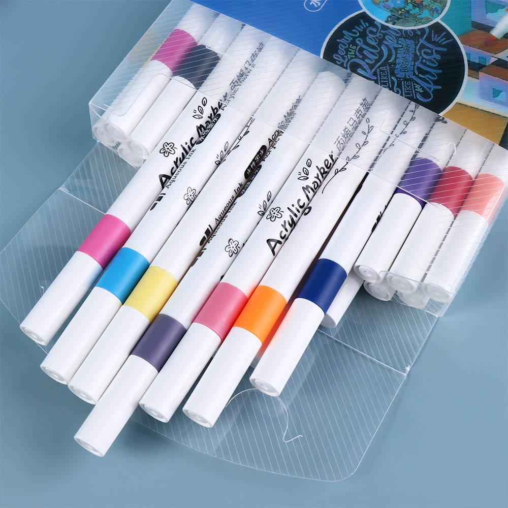 Graffiti Acrylic Paint Marker Set Non-toxic Colorful Painting Pen  Kids Children