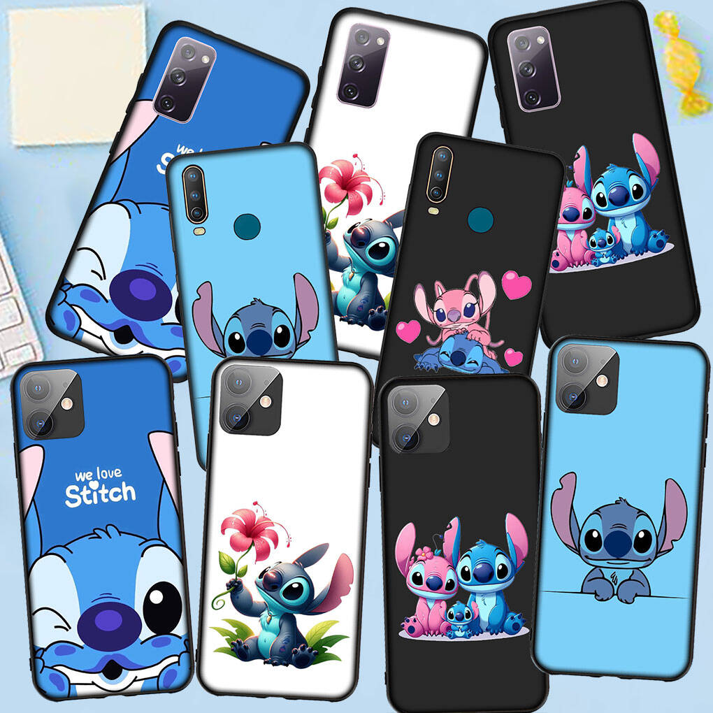 Phone Case for iPhone 17 16 15 Xiaomi Poco F8 F7 X7 X6 M8 C85 C75 C71 Redmi Note 14 13 12 11 Pro Max A3 A4 14C 13C 15C Anime Lilo Luxury Stitch Cover