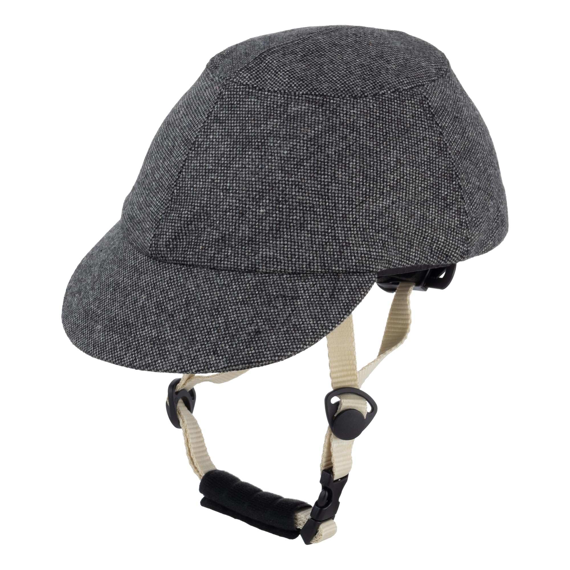 

CAPOR Walnut Bicycle Helmet with Interchangeable Dark 154930 Hat, Gray, Small,