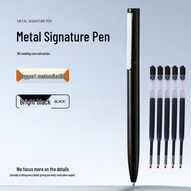 Xiaomi Multi-Color Metalen Gel Balpen voor Zakelijk & Kantoor, Personaliseerbaar met Logo.