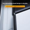 2pcs Car Rubber Weatherstrip Car B-pillar Sealing Strip with Steel Bar Car Door Edge Seal Strip Sound Insulation Sealing Strips