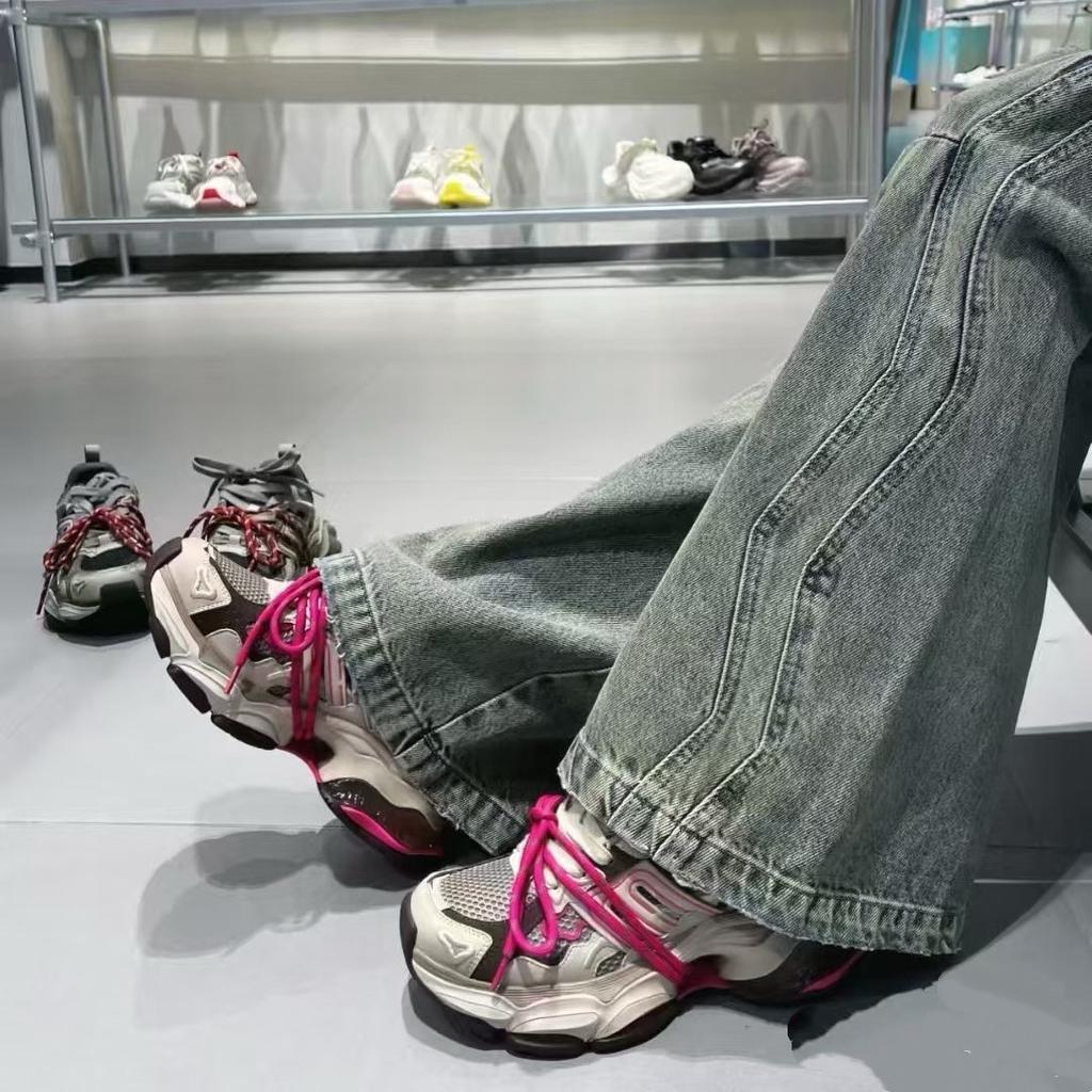 Casual shoes for women in autumn and winter of 2025 new vintage dad shoes with thick soles and sports shoes