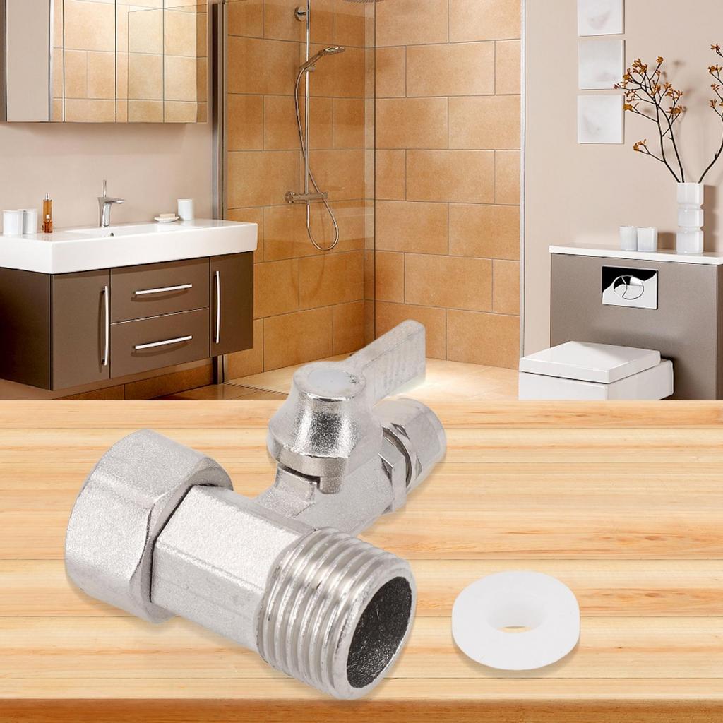 RO Feed Water Adapter 1/2\ To 1/4\\ With Shut-off Ball Valve Tap Tee B New