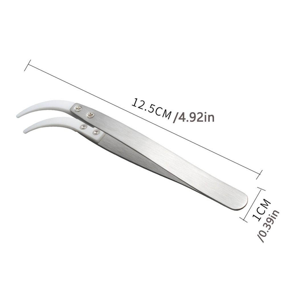 Antistatisk keramisk pinsett Rett/buet spiss Industriell pinsett Klemmeverktøy