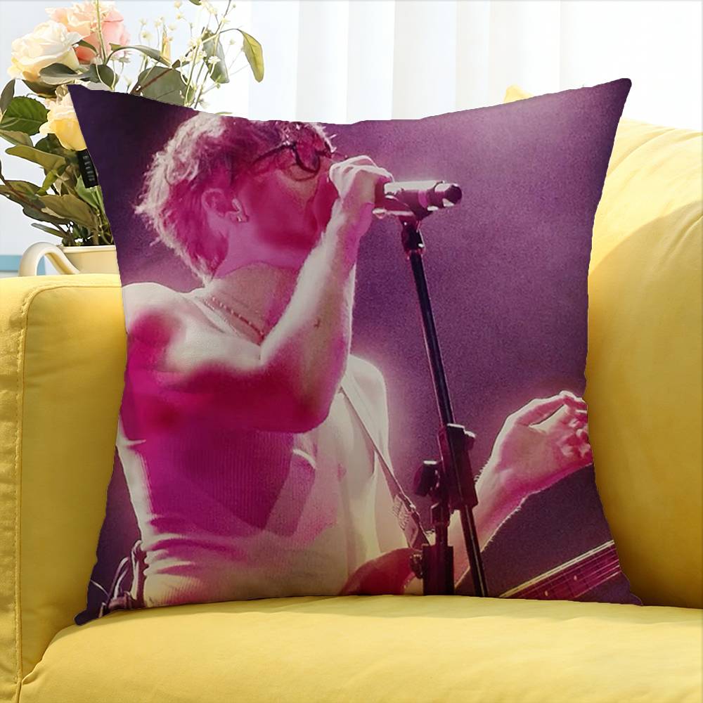 Singer Malcom Todd Various Sizes Square Pillow Case For Car Home Bedchamber Decor