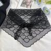 Embroidery Lace Scarf Hollow Out Hair Scarf Headband Vintage Foulard Bandana  for Women