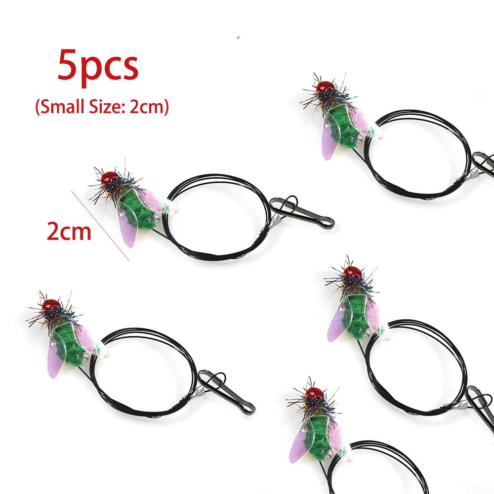 

5pcs Green Simulation of Insects Cat Toy Teaser Stick for Replace Heads Pet Toys Wand Accessories