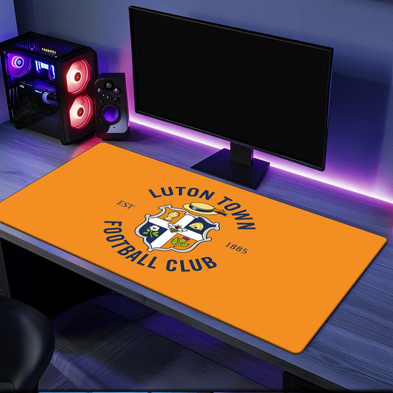 Luton Town Crest Mouse Pad, Rubber Base, Mouse Pad for Gamers and Office Use, Gaming Desk , Easy To Clean Mat Christmas fan gifts