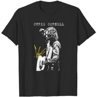Chris Cornell Signature T Shirt All Size S To 5Xl