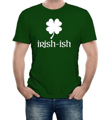 Mens Irish-Ish St Patricks Day Clover T-Shirt St Patricks Day Ireland