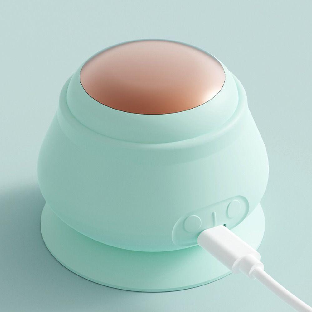 Hot Compress Adsorption Type Massager Ball 4Heads Yoga Fascia Ball Back Muscle Relief