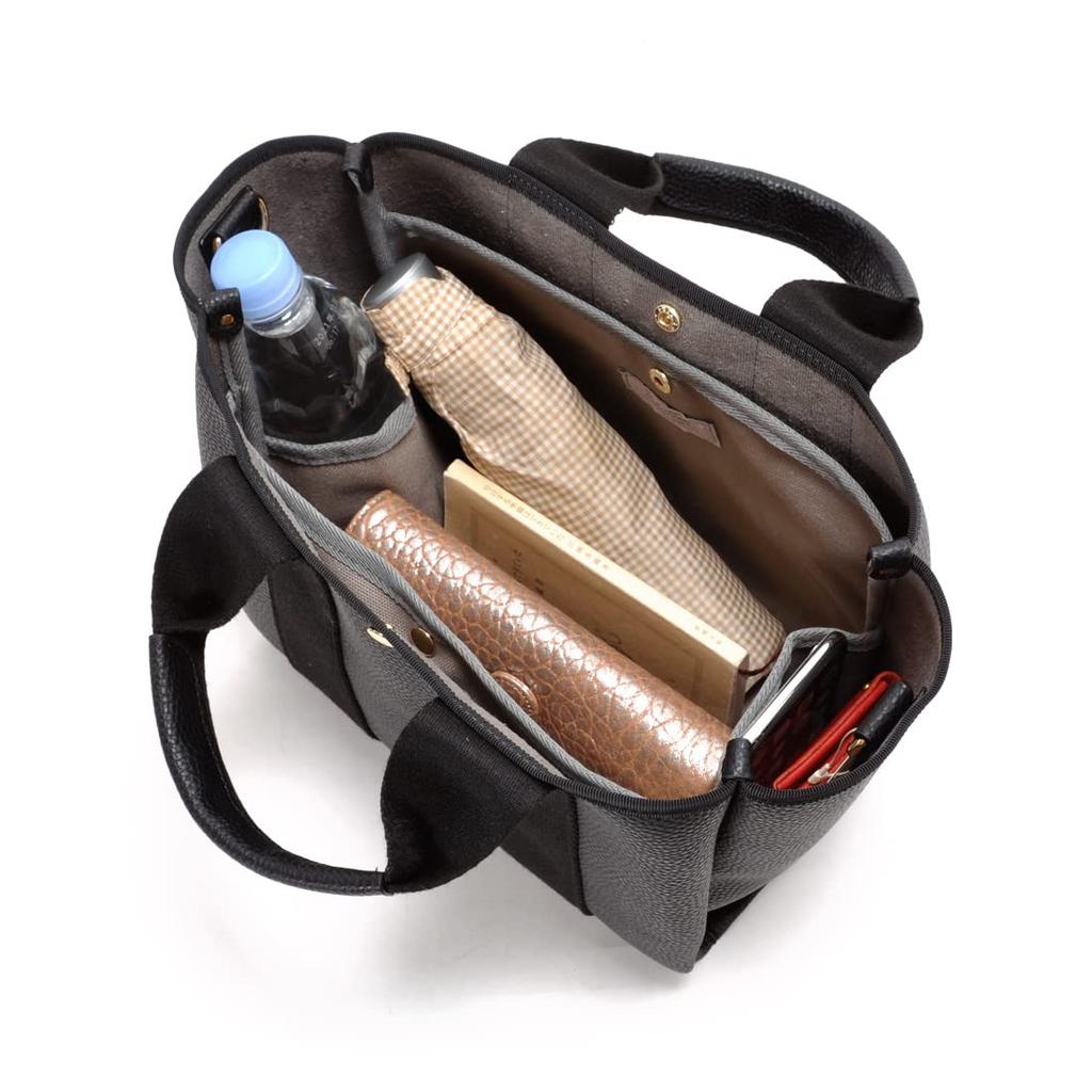 2-way tape tote bag with thick shoulder strap