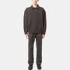 Fear of God Essentials Knit Long-Sleeve Polo Off Black Men Tops 192BT222180F
