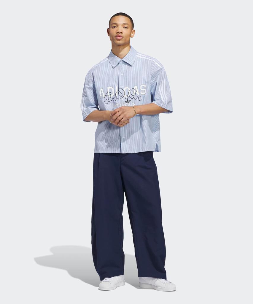 ADIDAS Woven Barrel Pants - Night Indigo / Kt7872