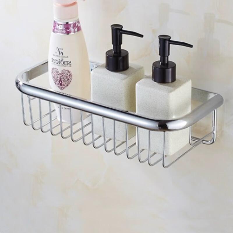 Yuzhu Настенная золотая угловая полка для хранения в ванной