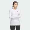 Adidas Golf 2023 Fw Women Golf Stretch Long Sleeve Polo Shirt Hz6107