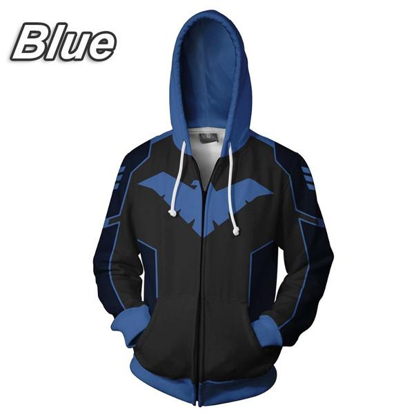 

Толстовка DC Супергерой Робин/Ночной Филин/Бэтмен 3D Повседневная Мужская и Женская Толстовка XXXXXL