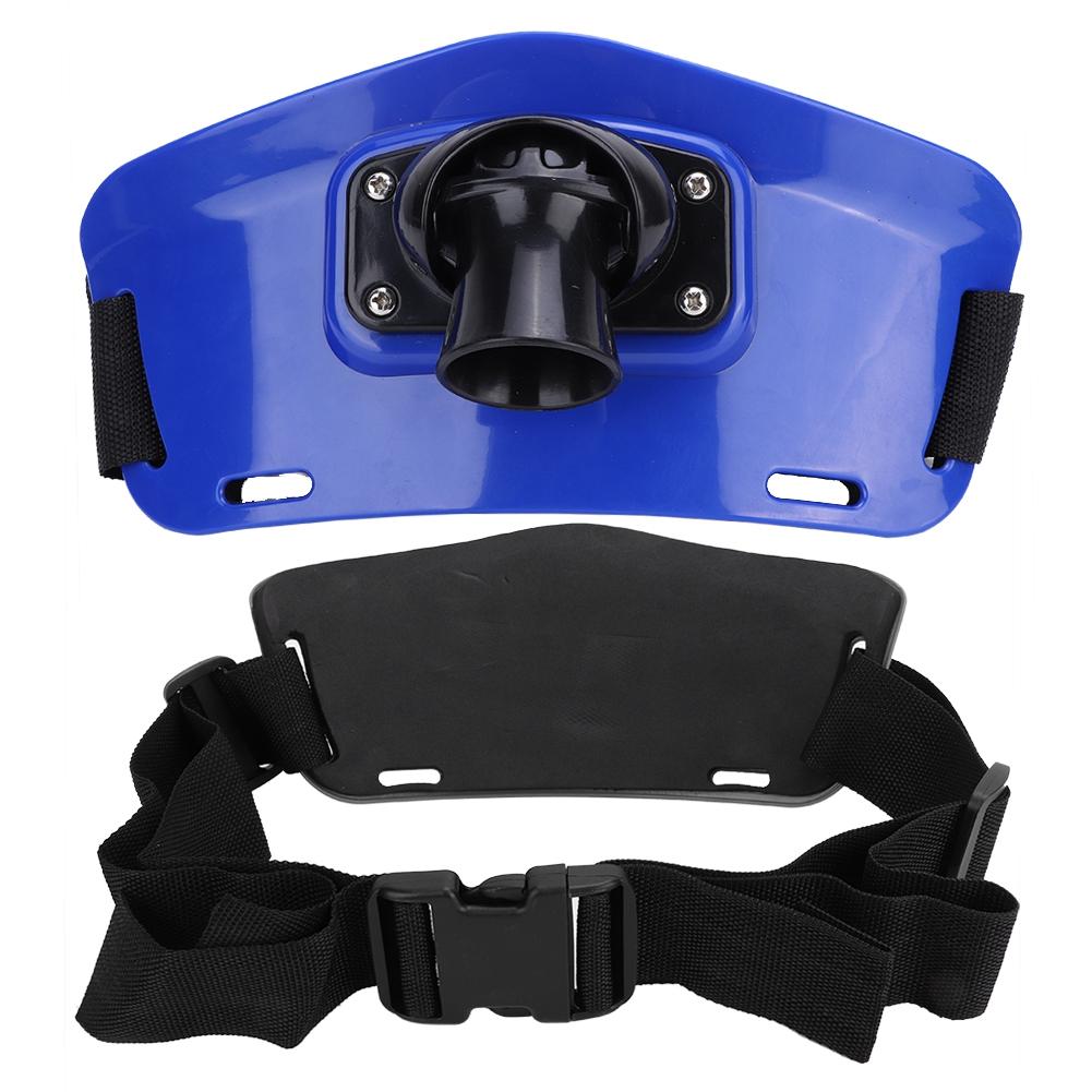 ABS Roterande Magtopp Bälte Fiskeutrustning Hård Plast Skyddande Båtfiske Utrustning(Blå)