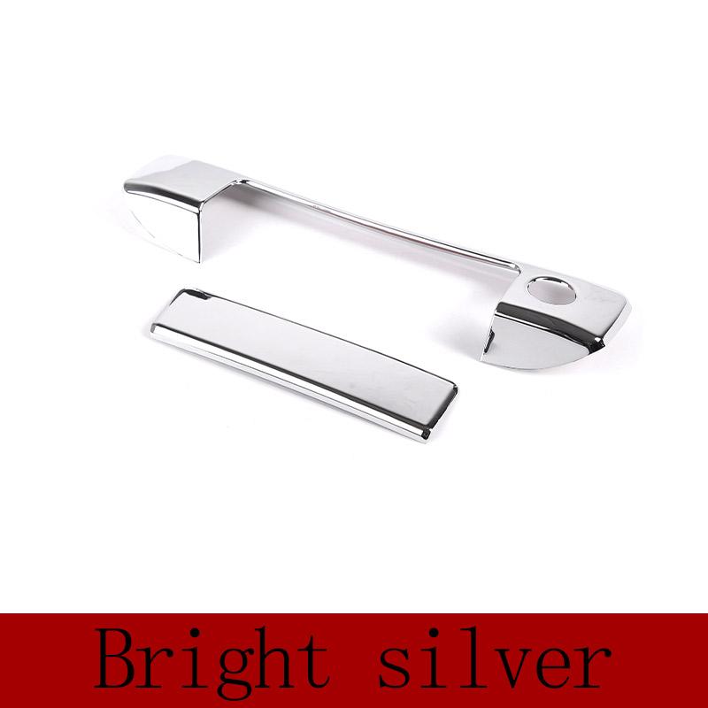 För Ford Ranger Wildtrak 2015- ABS Kolfiber/Svart Bilbaklucka Dekorativ Klistermärke Biltillbehör