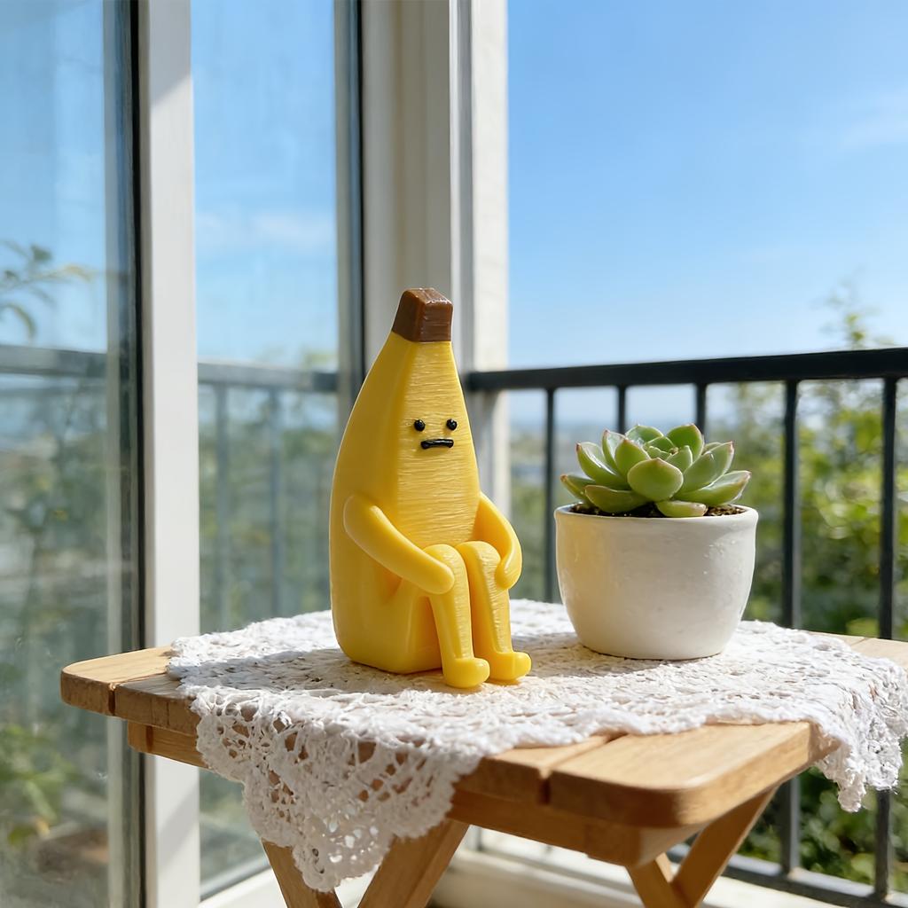 1pc 3D Printed Figurine Durable Plastic, Suitable for Home and Office Decor, Ideal for Various Holidays