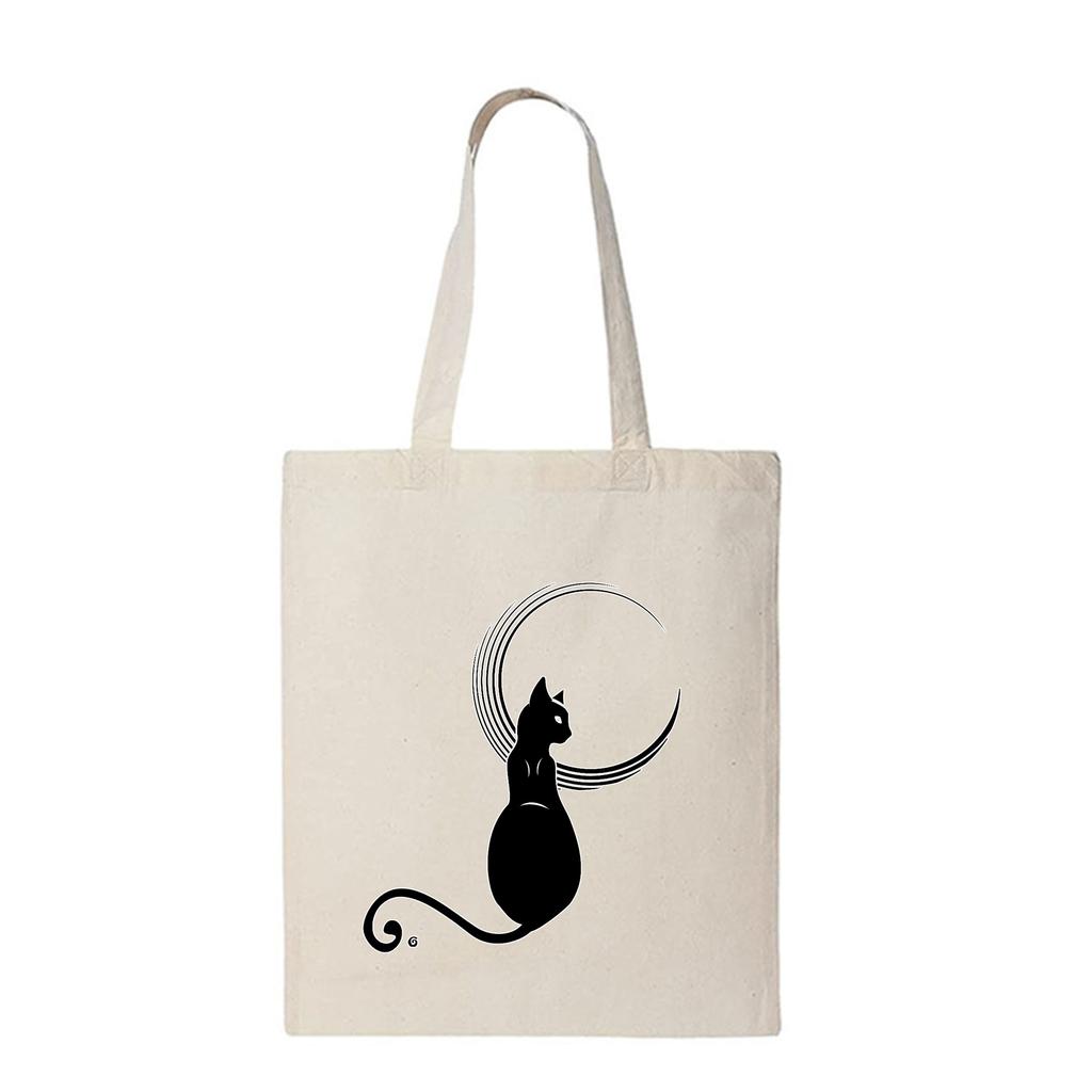 תיק בד ידידותי לסביבה ורב-תכליתי - מושלם לקניות, אחסון וספרים