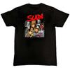 Slade Bandmitglied Grafikdruck Unisex Herren T-Shirt