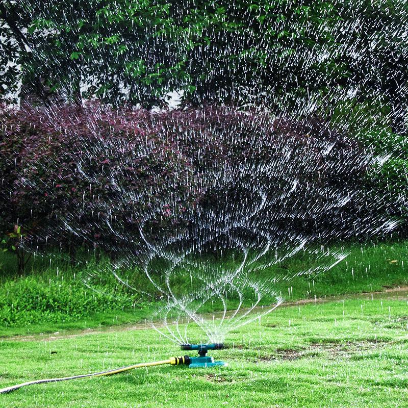 360° Garden Rotating Sprinkler for Lawn Irrigation & Roof Cooling