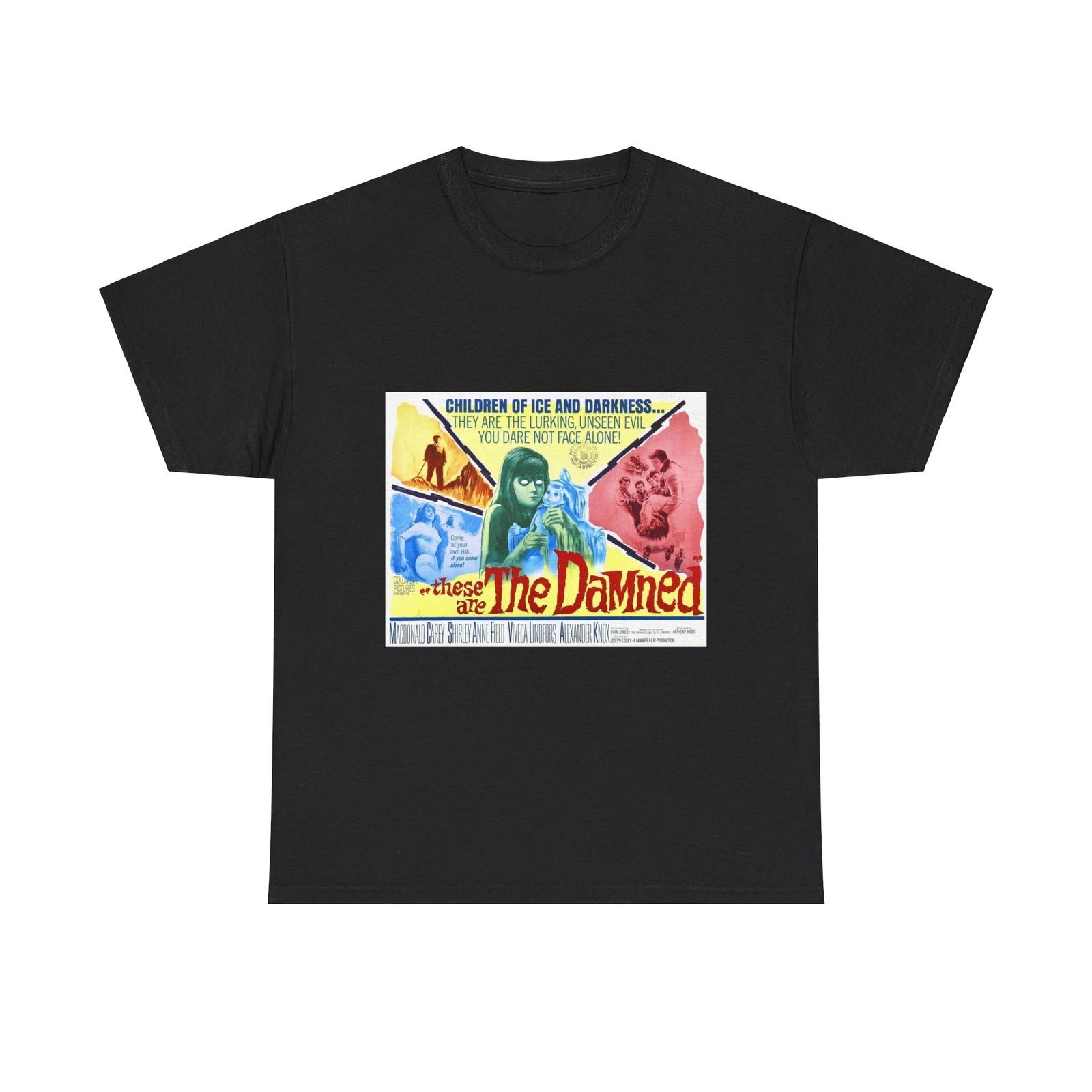 These Are the Damned (1965) Vintage Sci-Fi Horror Movie Poster kids boys kids boys kids boys kids boys kids boys T-shirt 140
