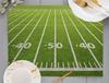 Fußball Platzsets Spielfeld Strategie Taktik Endzone Touchdown Sportwettkampf Thema Leinen Platzsets Esstisch
