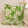 St Patricks Day Cute Cushion Cover Soft Plush Throw Pillow Cover  DoubleSided Printed Cushion Case  Cozy Sofa  Home Decor