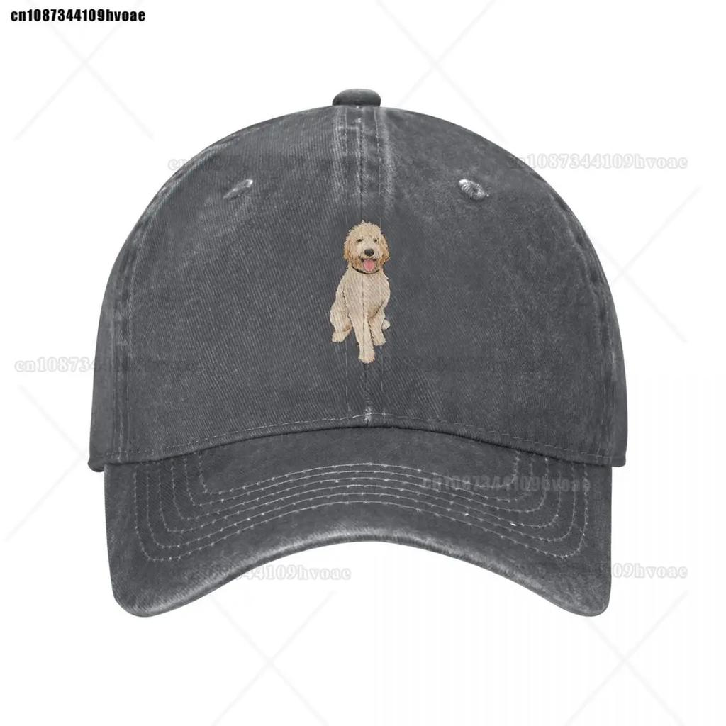 Golden Doodle Baseball Cap for Unisex Original Mesh Baseballs Caps Funny Adjustable Summer Dad Gift
