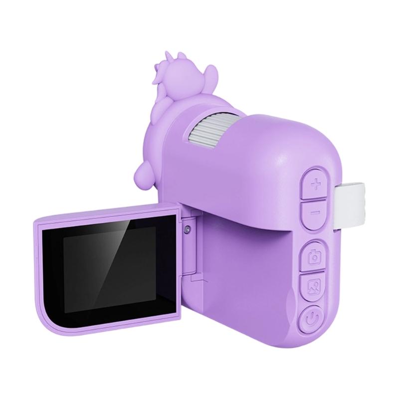 Zabawka Naukowa 2-calowy Kolorowy Ekran Cyfrowy Mikroskop Dla Dzieci 500-1000X Kamera Ręczne Urządzenie Powiększające LED