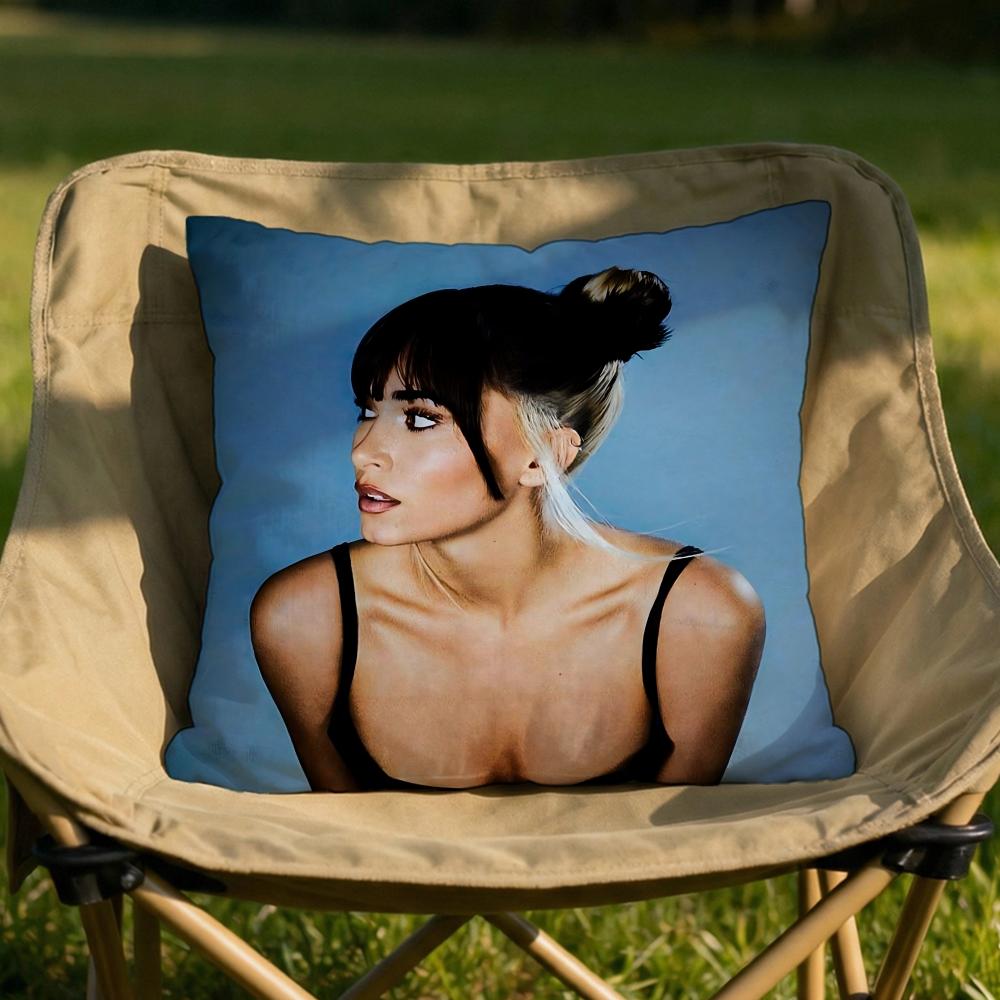 Singer AAitana Ocana Cushion Cover Soft Reversible Durable Pillow Cover MultiScene Use for Home Car Daily Comfort