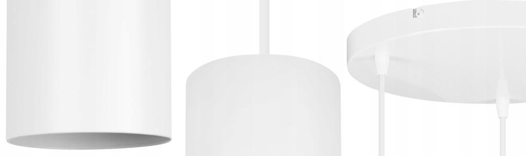 MODERNE DECKENHÄNGENDE LAMPE WEISS LED LAMPE